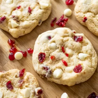 White Chocolate Cranberry Cookies 2