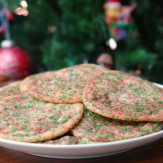 christmas funfetti cookies 2