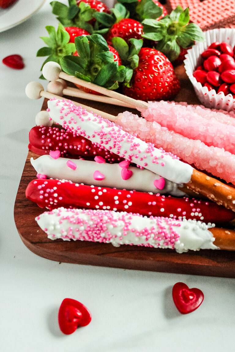Valentines Day Chocolate Covered Pretzels Recipe