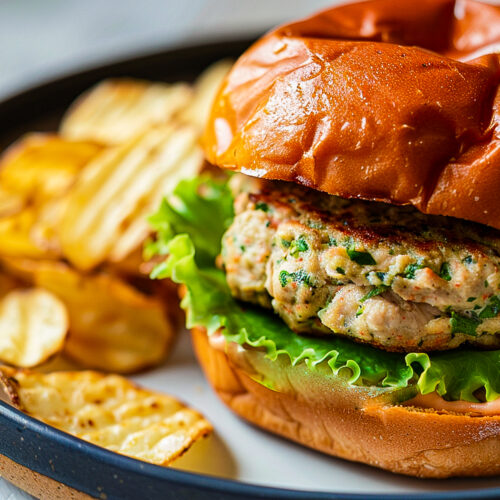 cilantro lime chicken burger 1 of 1