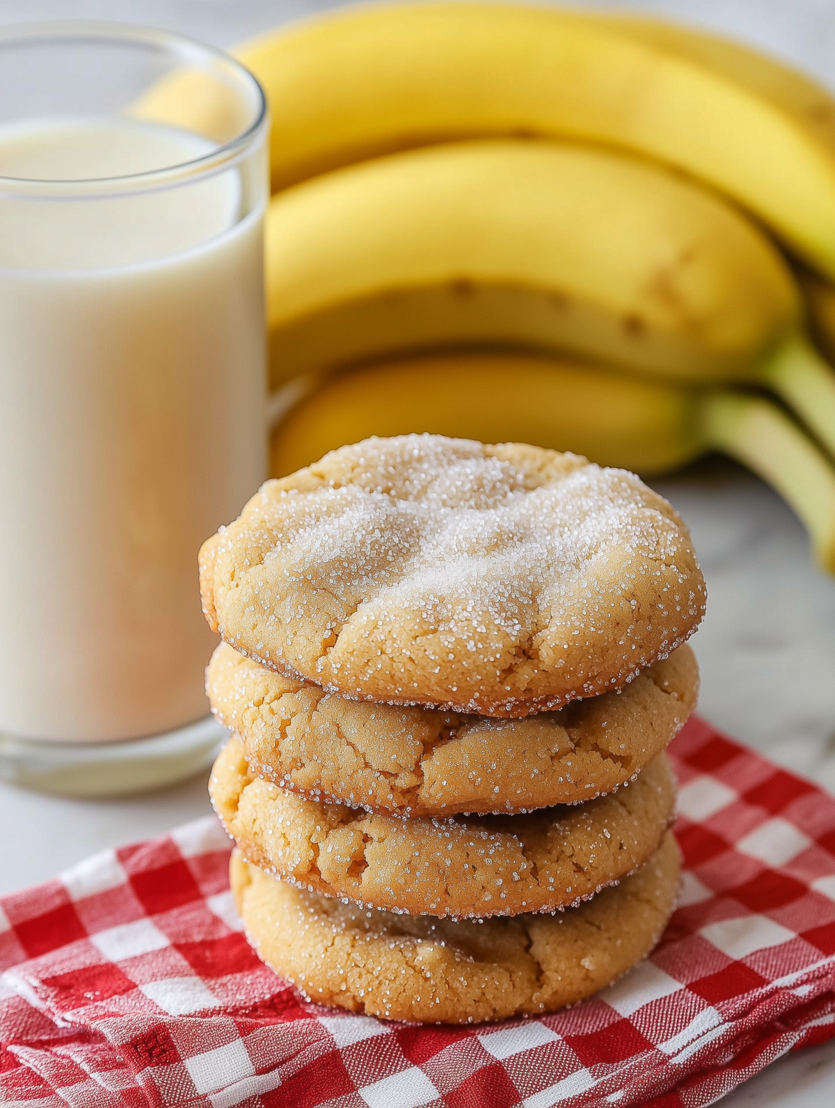 banana peanut butter cookies