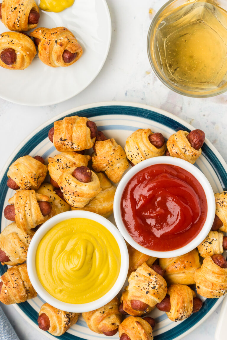 Air Fryer Pigs In A Blanket (Made With Crescent Rolls)