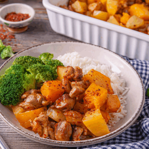 Spicy Harvest Chicken Casserole 3