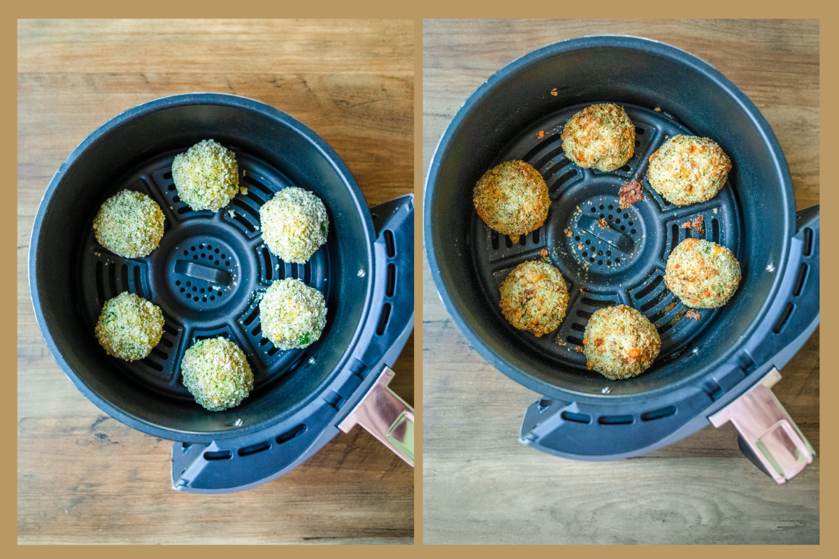 mashed potato balls in the air fryer