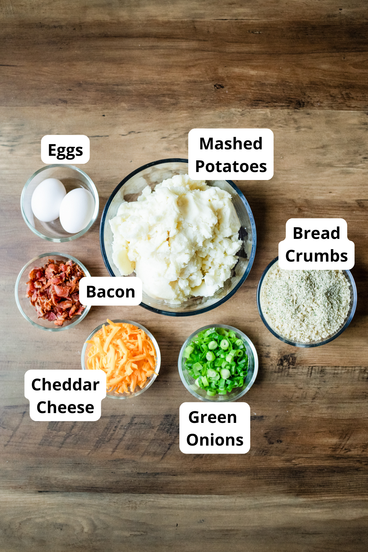 Mashed Potato Balls Ingredients